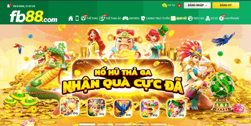 cổng game nổ hũ FB88