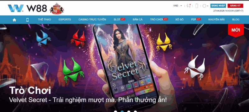 Nhà cái mới W88
