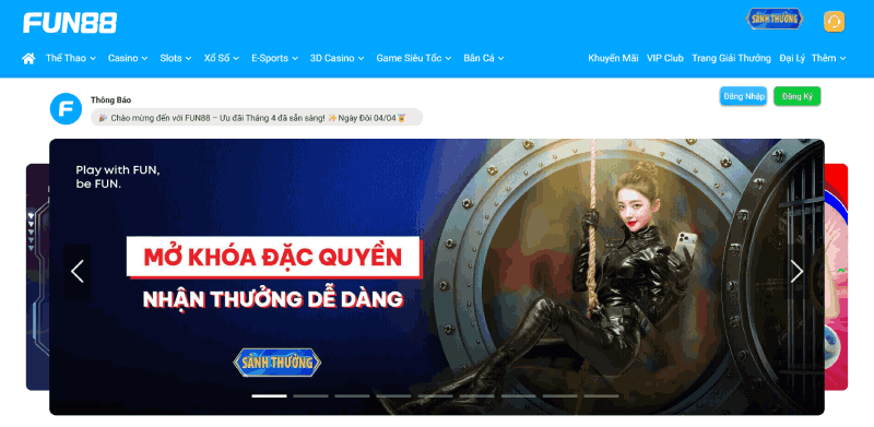 Nhà cái uy tín Fun88