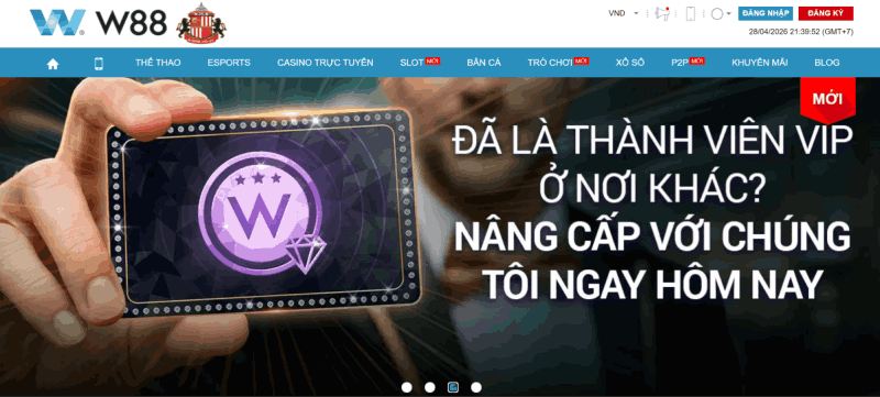 Nhà cái uy tín W88
